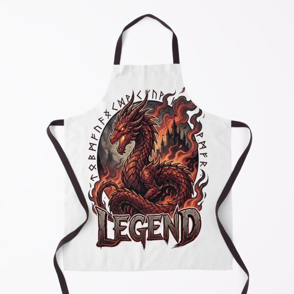 Item preview, الاسم الأول: Crimson Fire Dragon | Epic Legendary Guardian Fantasy Art-#FireDragonArt # designed and sold by mo-carnival.
