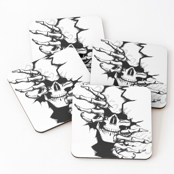 Item preview, Skull Head Graphic | Dark Gothic Skeleton Art for T-Shirts & Stickers designed and sold by aloksahu123.