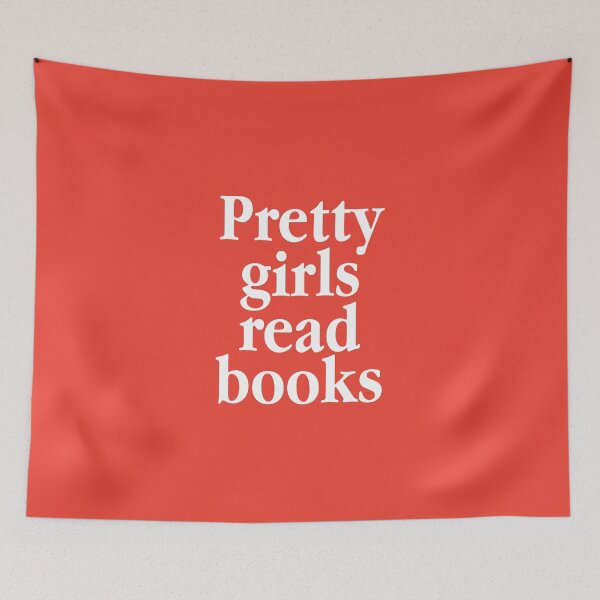 Item preview, Pretty Girls Read Books - Booklovers designed and sold by 808 Design.