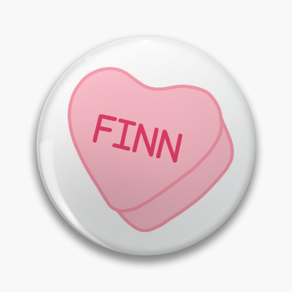 Item preview, Finn Pink Candy Heart Sweet Heart Cute designed and sold by SlimyFish.