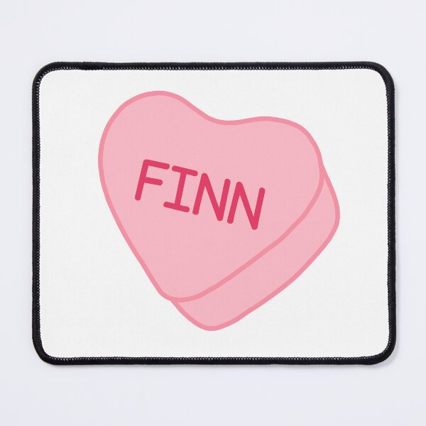 Item preview, Finn Pink Candy Heart Sweet Heart Cute designed and sold by SlimyFish.