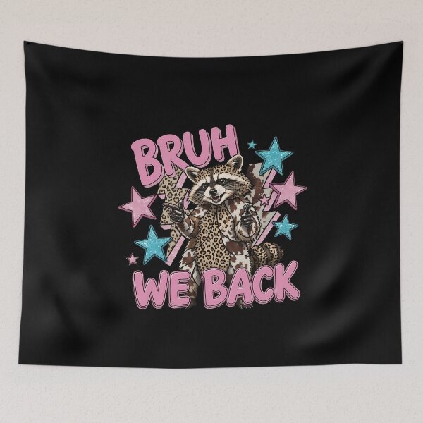 Item preview, Bruh We Back Funny Back To School Girls First Day designed and sold by KroghDs.