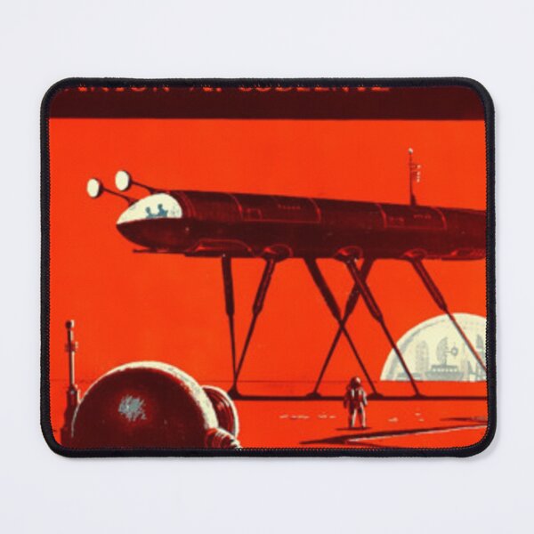 Item preview, Science Fiction Sci-Fi Flying Saucer Roswell Original Custom Vintage Poster Wall Art Startling Stories Strange Mystery Dark designed and sold by Cool Robot Bro..