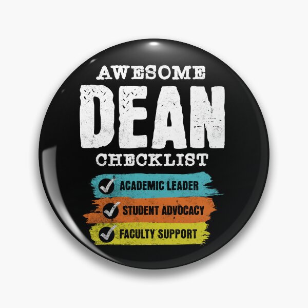 Item preview, Awesome Dean Checklist | Dean Of Students | Dean Of Research | Dean Of Faculty | Dean Of Academic Affairs | Dean Of Graduate Studies designed and sold by jadedscientist.