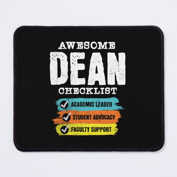 Item preview, Awesome Dean Checklist | Dean Of Students | Dean Of Research | Dean Of Faculty | Dean Of Academic Affairs | Dean Of Graduate Studies designed and sold by jadedscientist.