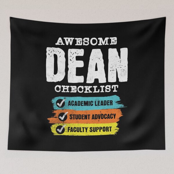 Item preview, Awesome Dean Checklist | Dean Of Students | Dean Of Research | Dean Of Faculty | Dean Of Academic Affairs | Dean Of Graduate Studies designed and sold by jadedscientist.
