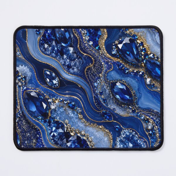 Item preview, Sapphire Blue Crystal Glitter Luxury Phone Case designed and sold by Nara8.