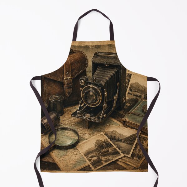 Item preview, Vintage Camera Travel Memories designed and sold by MWprint.