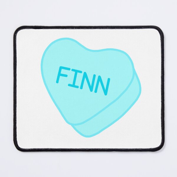 Item preview, Finn Blue Candy Heart Sweet Heart Cute designed and sold by SlimyFish.