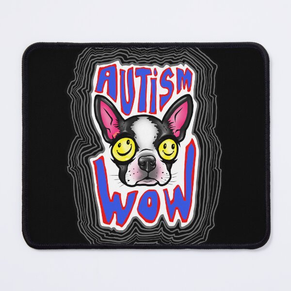 Item preview, Autism Wow Dog designed and sold by turddemon.