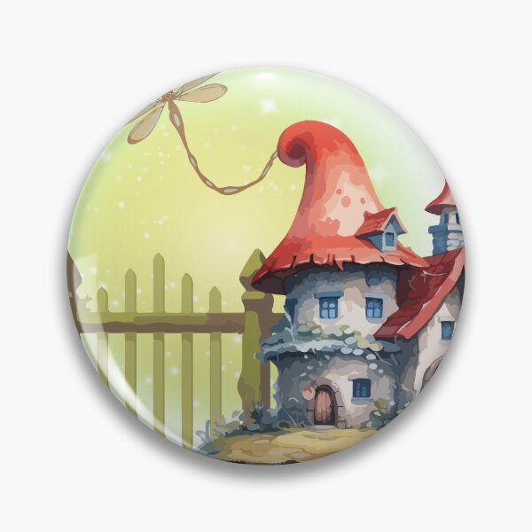 Item preview, Magical Enchanted Gnome Cottage Castle designed and sold by aliyeus.