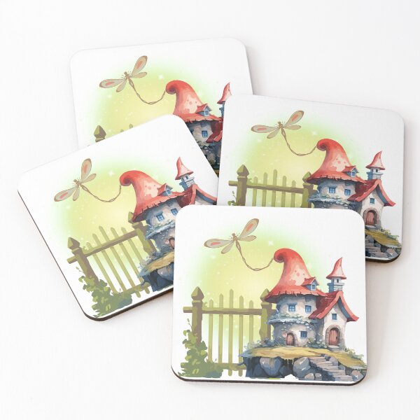 Item preview, Magical Enchanted Gnome Cottage Castle designed and sold by aliyeus.