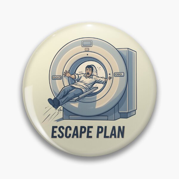 Item preview, Running away from MRI scan designed and sold by ParadoxParadox.