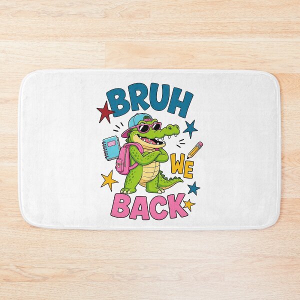 Item preview, Bruh We Back Funny Alligator Kids First Day Of School designed and sold by KroghDs.