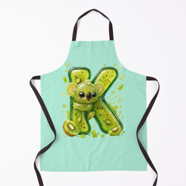 Item preview, Letter K Kawaii Jelly Alphabet | Cute Gummy Kiwi Mascot Sticker designed and sold by VectorJoy.