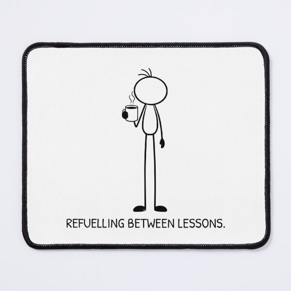 Item preview, Refuelling Between Lessons Funny Teacher Shirt | Teacher Coffee Humor | Classroom Graphic Tee designed and sold by Pebl-Co.