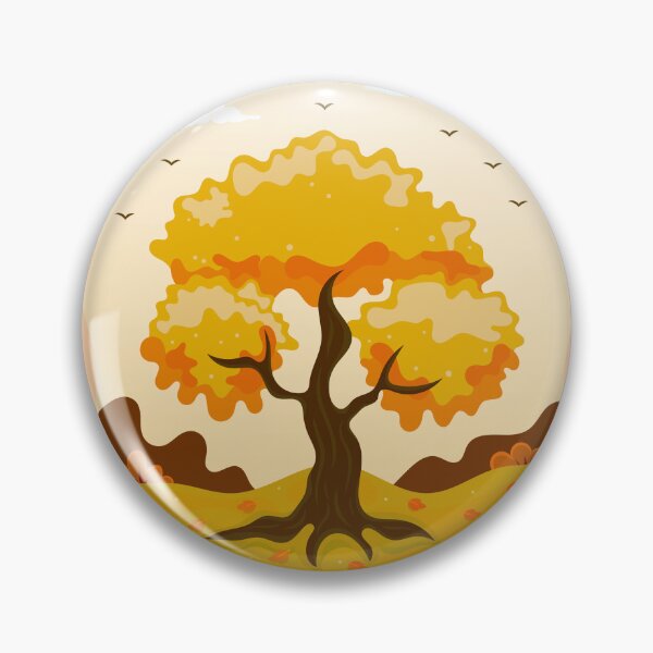Item preview, The Enchanted Autumn Tree designed and sold by DibujandoPorfa.