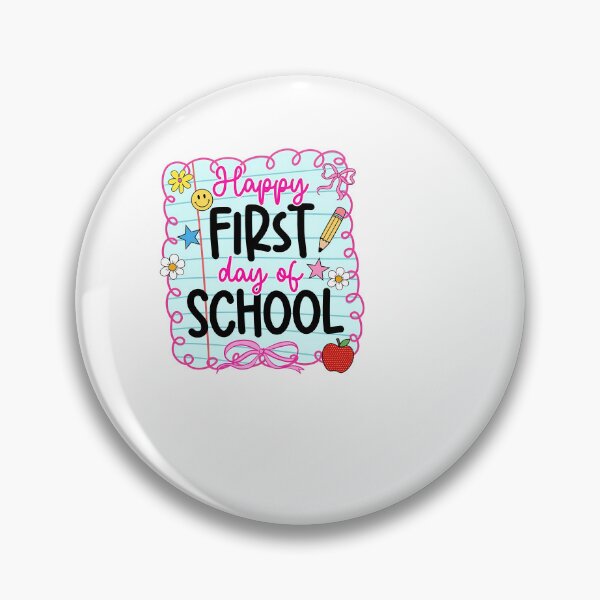 Item preview, Happy First Day Of School Cute Girls Back To School designed and sold by KroghDs.