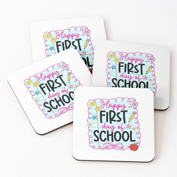Item preview, Happy First Day Of School Cute Girls Back To School designed and sold by KroghDs.