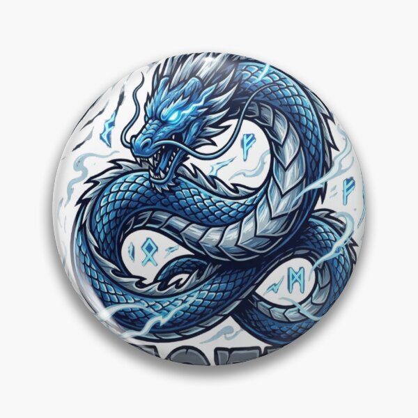 Item preview, Sapphire Guardian Dragon | Epic Blue Mystical Fantasy Art-#BlueDragonArt # designed and sold by mo-carnival.