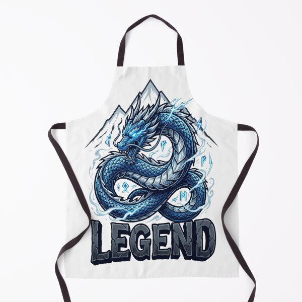 Item preview, Sapphire Guardian Dragon | Epic Blue Mystical Fantasy Art-#BlueDragonArt # designed and sold by mo-carnival.