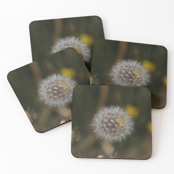 Item preview, Eternal Dandelion Clock - Moody Macro Nature Study designed and sold by Kromatik.