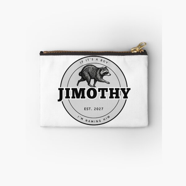 Item preview, If It's A Boy I'm Naming Him Jimothy - Funny Raccoon Pregnancy Announcement EST 2027 designed and sold by Neurospicy Trolls.