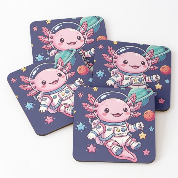 Item preview, Astrolotl Cute Axolotl Astronaut In Space designed and sold by chriswo-design.