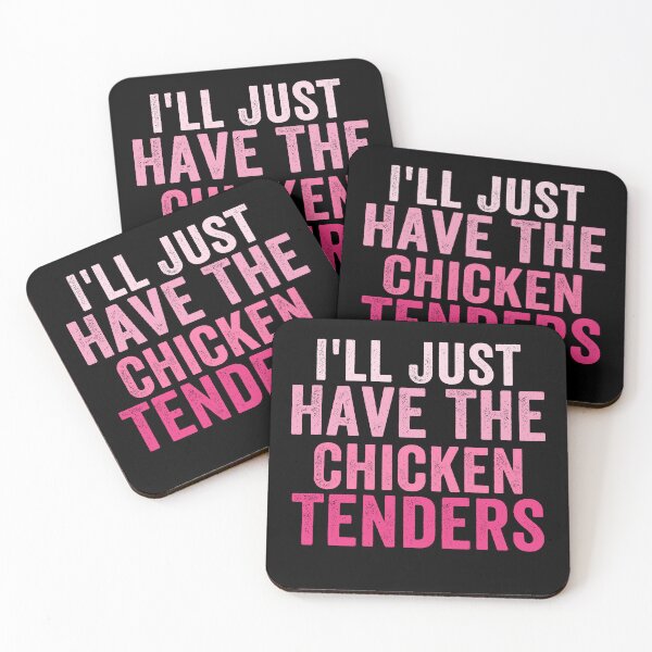 Item preview, I'll Just Have the Chicken Tenders Funny Food Lover Chicken Tenders Meme Design designed and sold by 76Valeria.