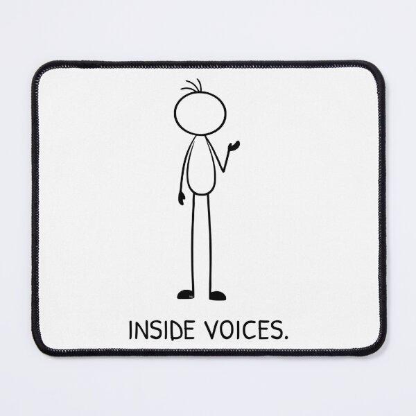Item preview, Inside Voices Funny Teacher Shirt | Classroom Humor Teacher Graphic Tee | Elementary School Teacher Gift designed and sold by Pebl-Co.
