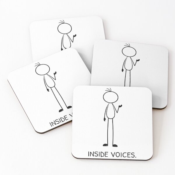 Item preview, Inside Voices Funny Teacher Shirt | Classroom Humor Teacher Graphic Tee | Elementary School Teacher Gift designed and sold by Pebl-Co.