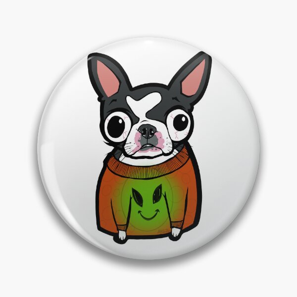 Item preview, Boston Terrier Alien Pumpkin  designed and sold by turddemon.