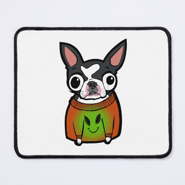 Item preview, Boston Terrier Alien Pumpkin designed and sold by turddemon.