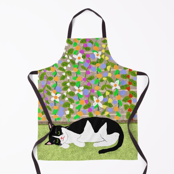 Item preview, Cat Relaxing by a Colorful Wall designed and sold by Elaine M Hayward .
