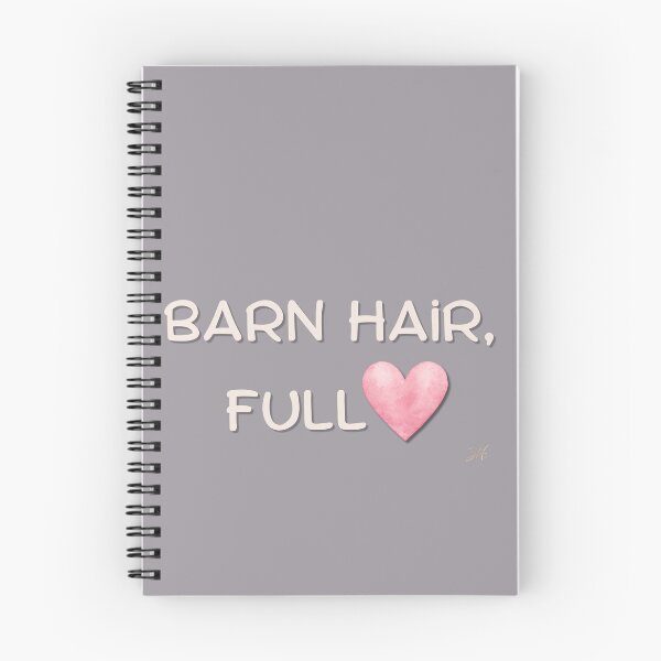 Item preview, Barn Hair, Full Heart | Funny Horse Lover Sweatshirt & Equestrian Gift designed and sold by 3Hoofprints.