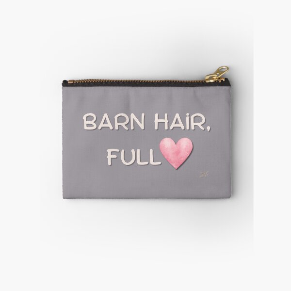 Item preview, Barn Hair, Full Heart | Funny Horse Lover Sweatshirt & Equestrian Gift designed and sold by 3Hoofprints.