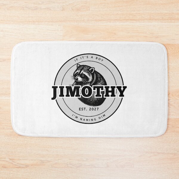 Item preview, If It's A Boy I'm Naming Him Jimothy - Funny Raccoon Pregnancy Announcement EST 2027 designed and sold by Neurospicy Trolls.