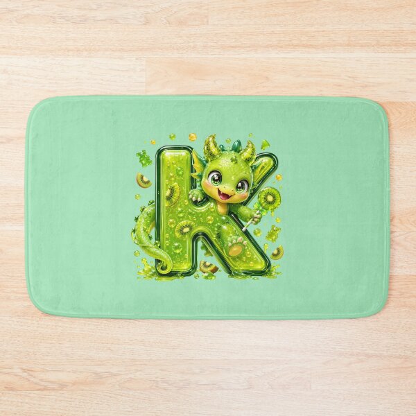Item preview, Letter K Kawaii Jelly Alphabet | Cute Gummy Kiwi Mascot Sticker designed and sold by VectorJoy.
