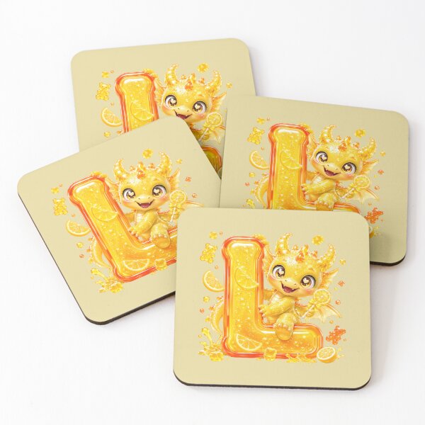 Item preview, Letter L Kawaii Jelly Alphabet | Cute Gummy Lollipop Mascot Sticker designed and sold by VectorJoy.