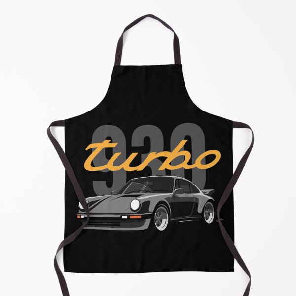 Item preview, Black Retro 930 turbo illustration designed and sold by blackdogshop.
