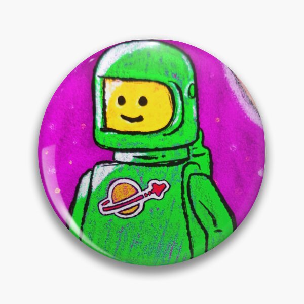 Item preview, Mini figure space man green designed and sold by SombreroDoodles.