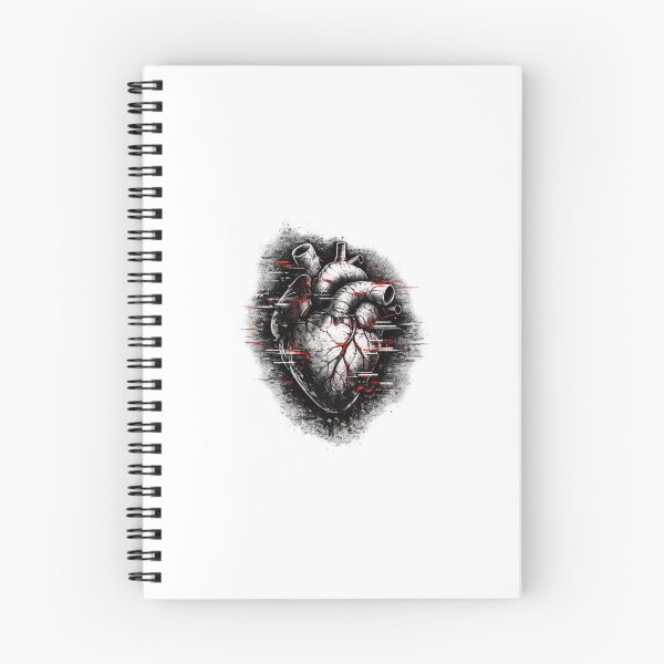 Item preview, HEART.EXE STOPPED WORKING – Dark Glitch Anatomical Heart designed and sold by UnglaublichGut.