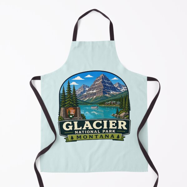 Item preview, Glacier National Park, Montana - Swiftcurrent Lake designed and sold by Myra365Art.