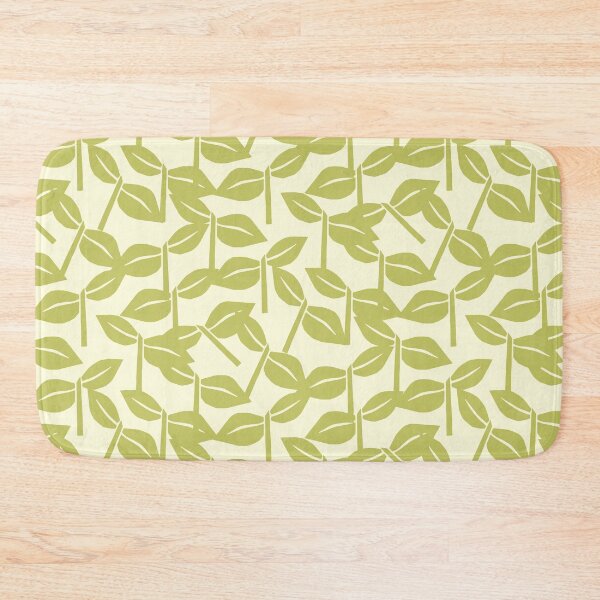 Item preview, Warm Olive Vine Abstract Botanical Pattern designed and sold by KIrving Designs.
