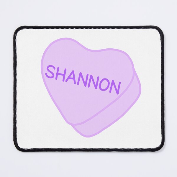 Item preview, Shannon Name Purple Candy Heart Sweet Heart Cute designed and sold by SlimyFish.
