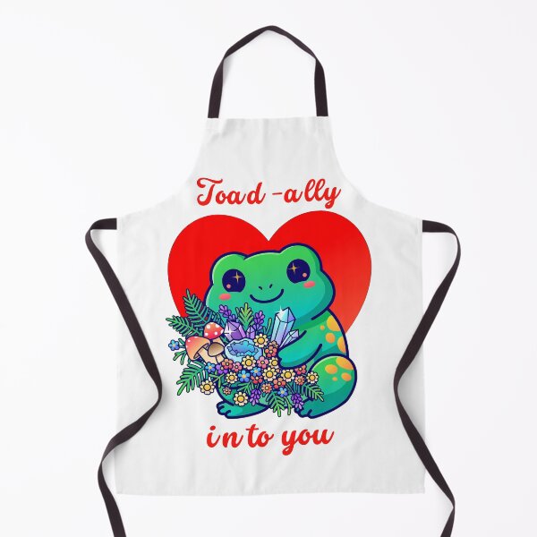 Item preview, Toad-ally Into You - Cute Kawaii Toad Valentine's Day Pun designed and sold by Neurospicy Trolls.