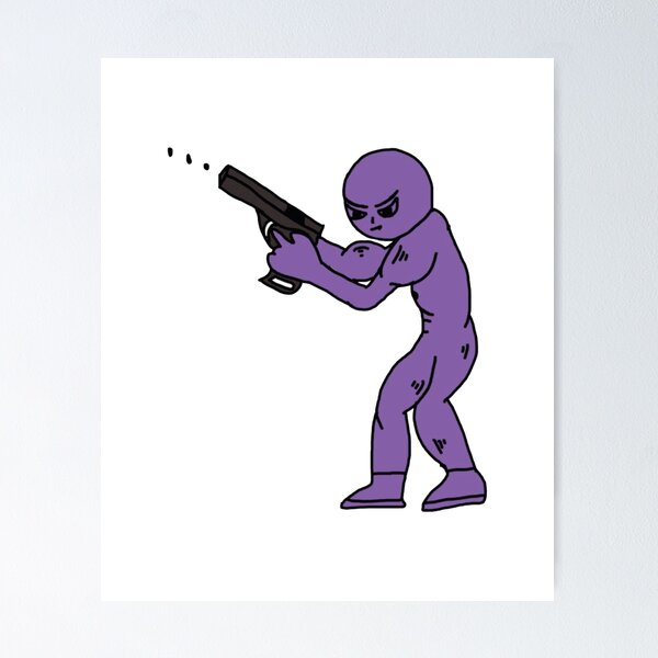Item preview, The hero and his gun designed and sold by ismaelgeme.