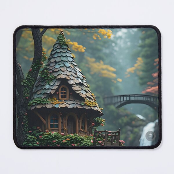 Item preview, Cozy Witch Treehouse Hut designed and sold by Vhelir-Art.