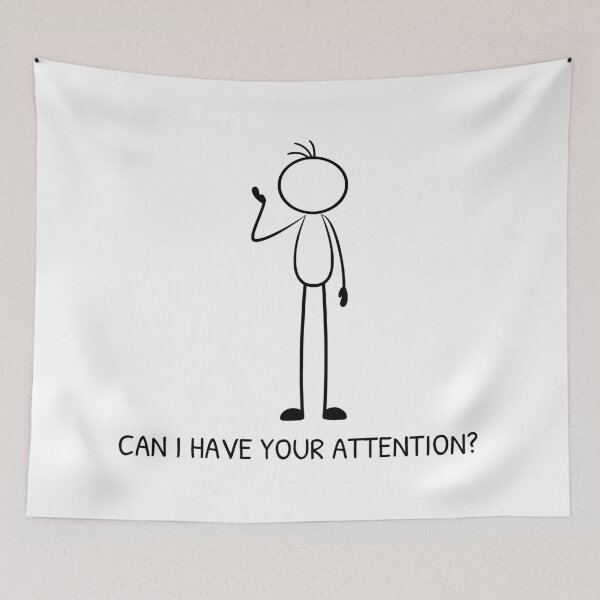 Item preview, Can I Have Your Attention Funny Teacher Shirt | Classroom Humor Teacher Graphic Tee | Teacher Gift designed and sold by Pebl-Co.