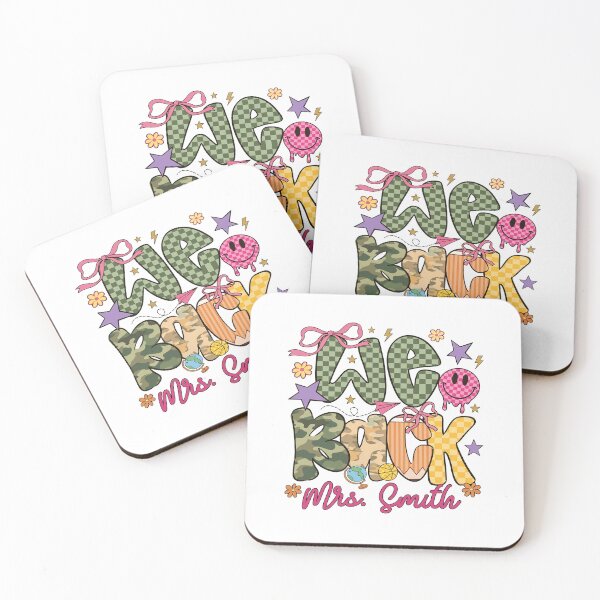 Item preview, We Back Cute Coquette Camo Teacher Back To School designed and sold by KroghDs.